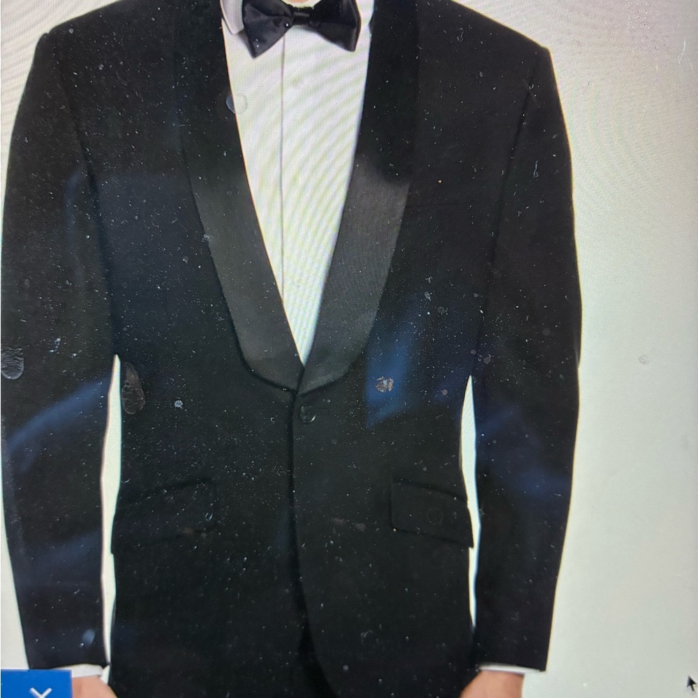 Perry Ellis Classic Black Tuxedo Jacket